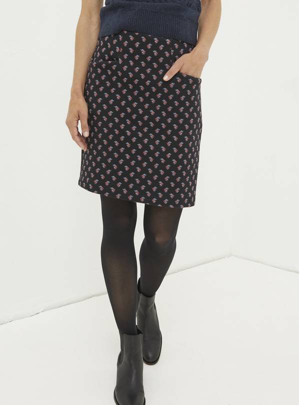 Jennie Quilted Jersey Skirt