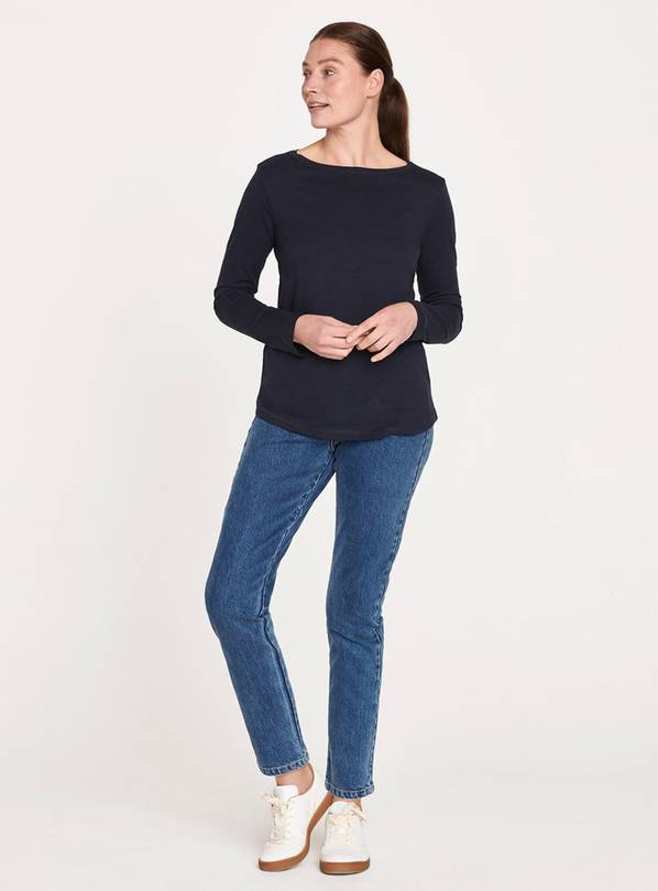 THOUGHT Fairtrade Long Sleeve Organic Cotton Top 18