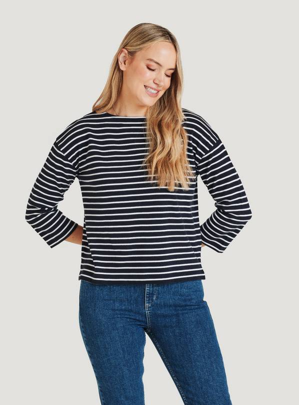 THOUGHT The Cotton Breton Top 6