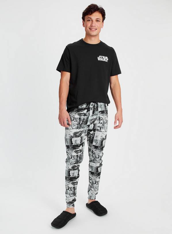 Buy Star Wars Mono Graphic Pyjamas S Pyjamas Argos