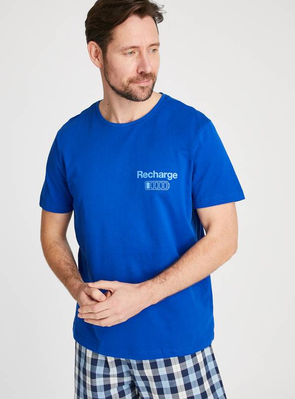 Buy Blue Recharge Short Pyjamas M Pyjamas Tu