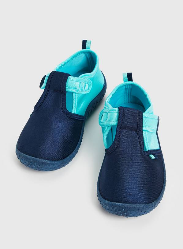 Buy Blue Colour Block Swim Shoes 10 Infant Shoes Tu