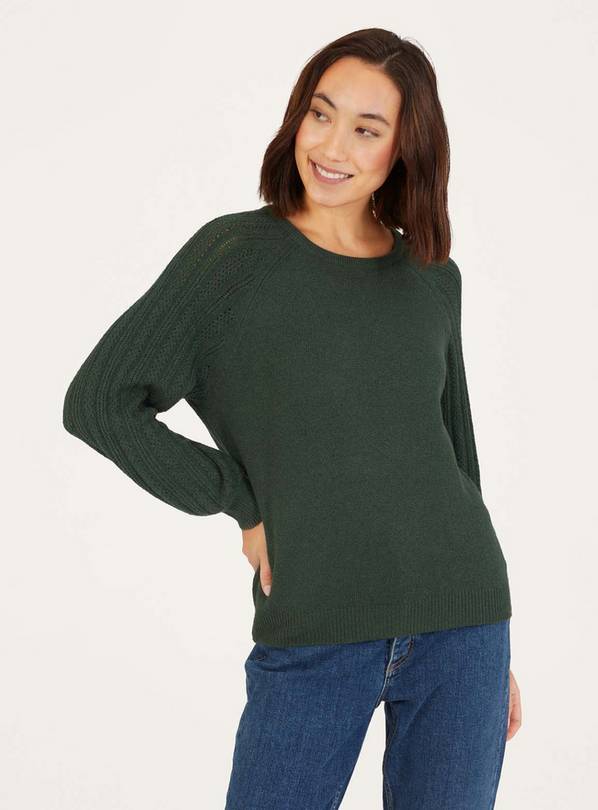 THOUGHT Florna Organic Cotton Fluffy Jumper 16
