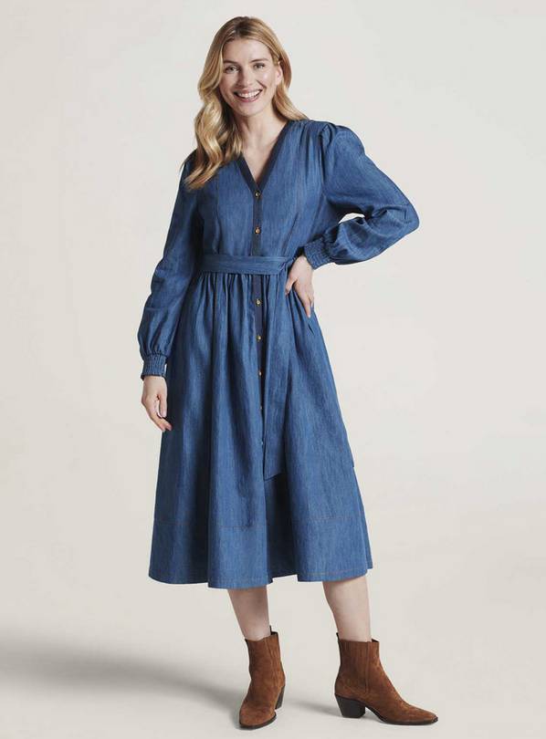 Thought denim outlet dress