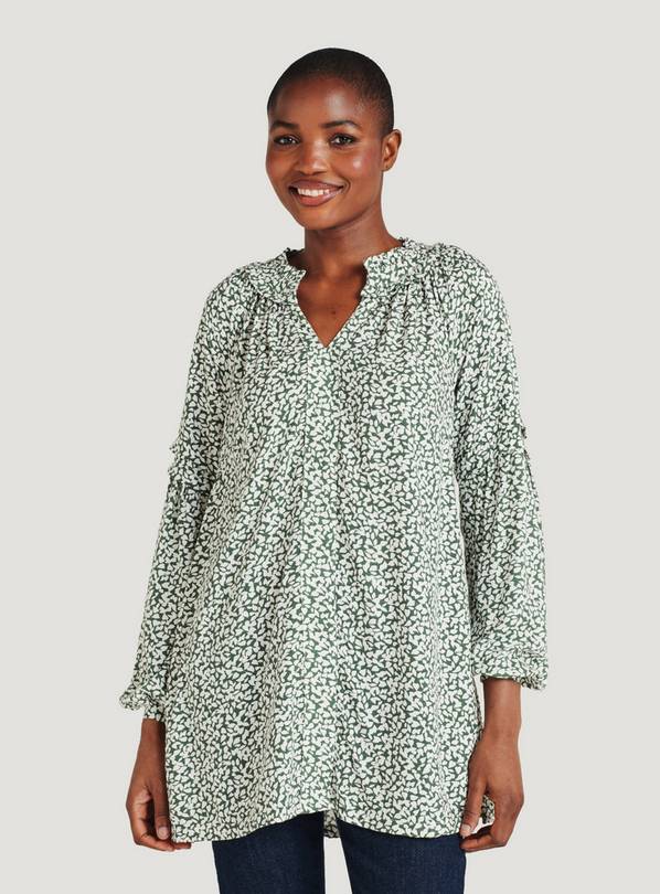 THOUGHT Mapel Lenzing EcoVero Tunic Top 16