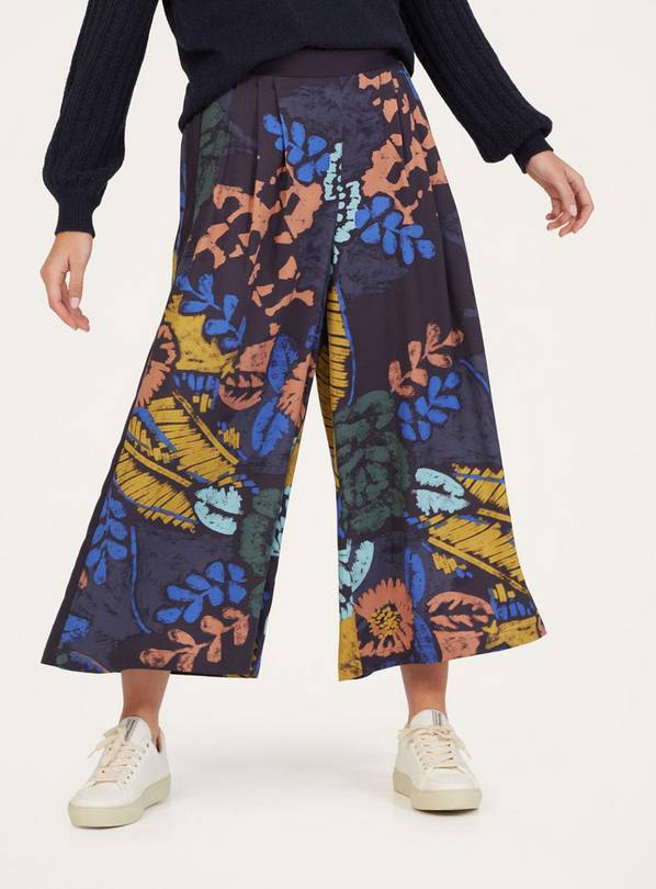 THOUGHT Nell Tencel Crepe Printed Culottes 18