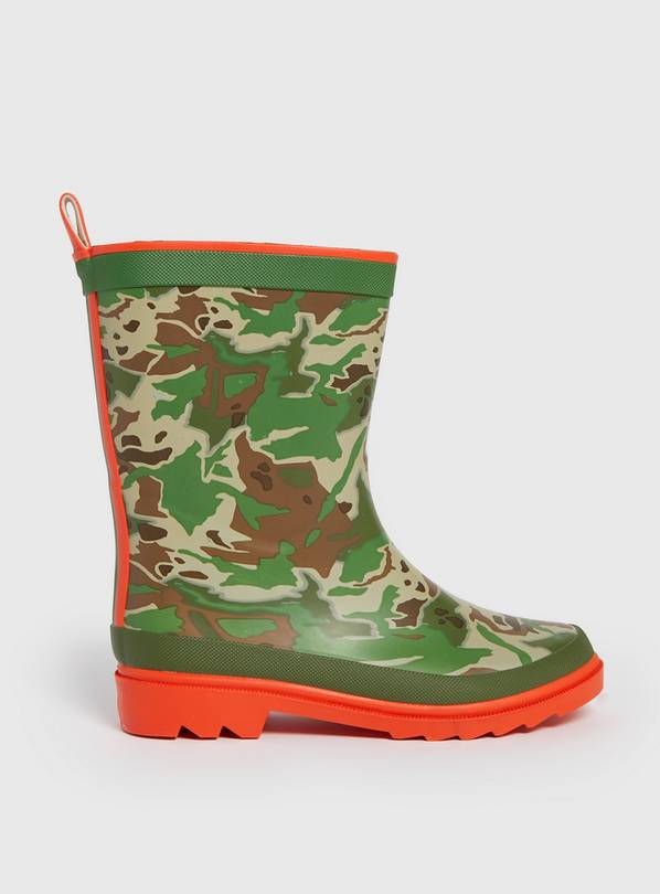 Mens camouflage outlet wellies