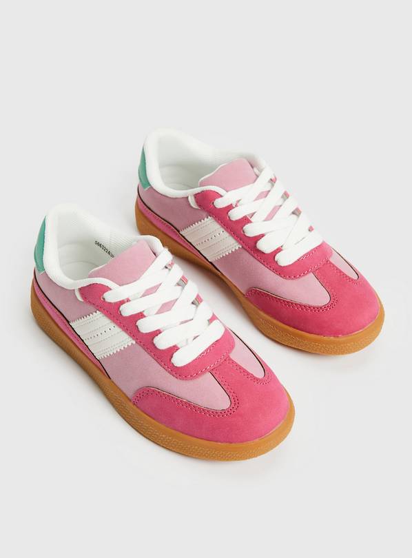 Pink trainers on sale