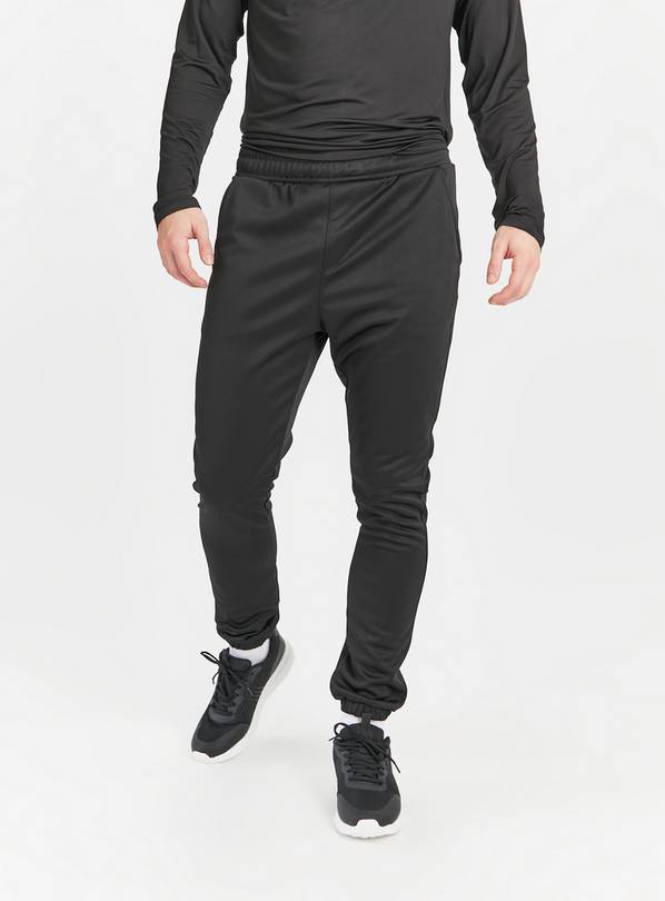 Active Black Joggers L