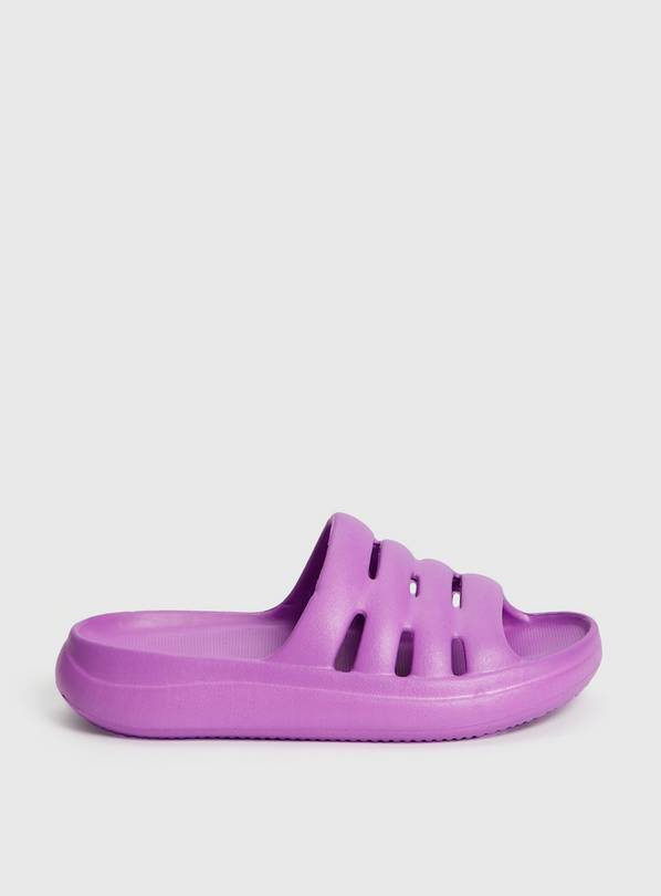 Lilac Comfort Sliders  8-9 Infant