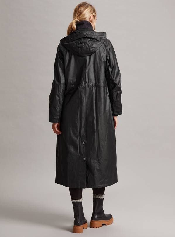 Four seasons long 2024 waterproof wax coat