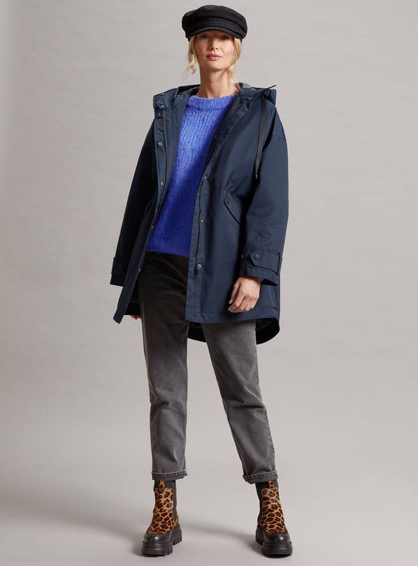 Buy FOUR SEASONS Oversized Waterproof Anorak Jacket S, Coats
