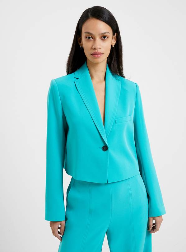 Buy FRENCH CONNECTION Echo Crepe Blazer M | Jackets | Tu