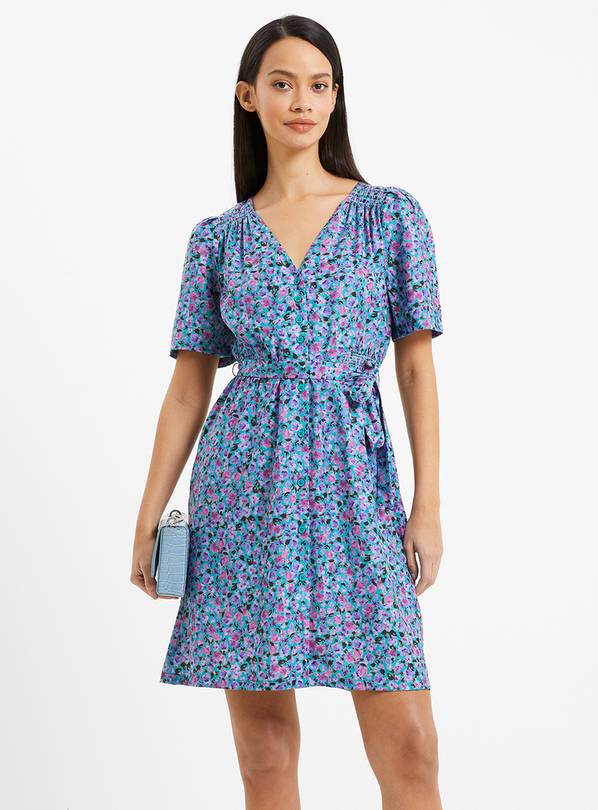 FRENCH CONNECTION Alezzia Ely Jacquard Ss Dress 18