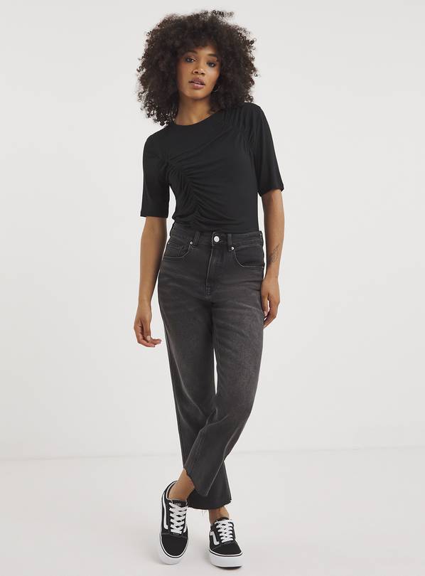 SIMPLY BE Black Channel Top 22