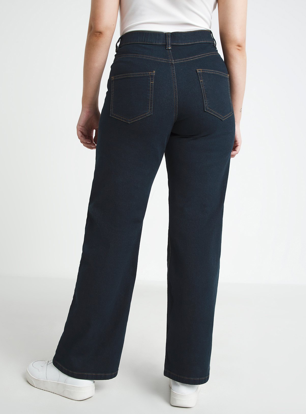 SIMPLY BE 24/7 Indigo Wide Leg Jean 14 - Image 2 thumbnail