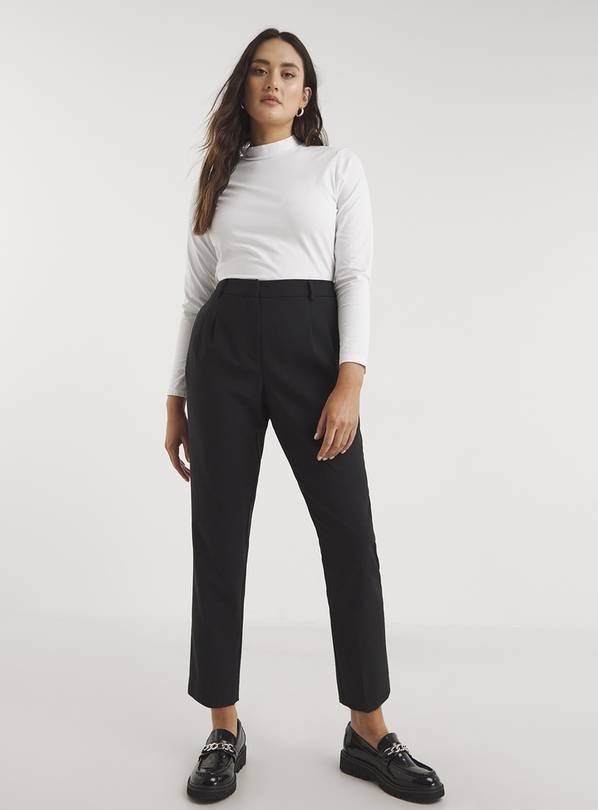 Buy SIMPLY BE Black Workwear Cigarette Trousers 10 Trousers Tu