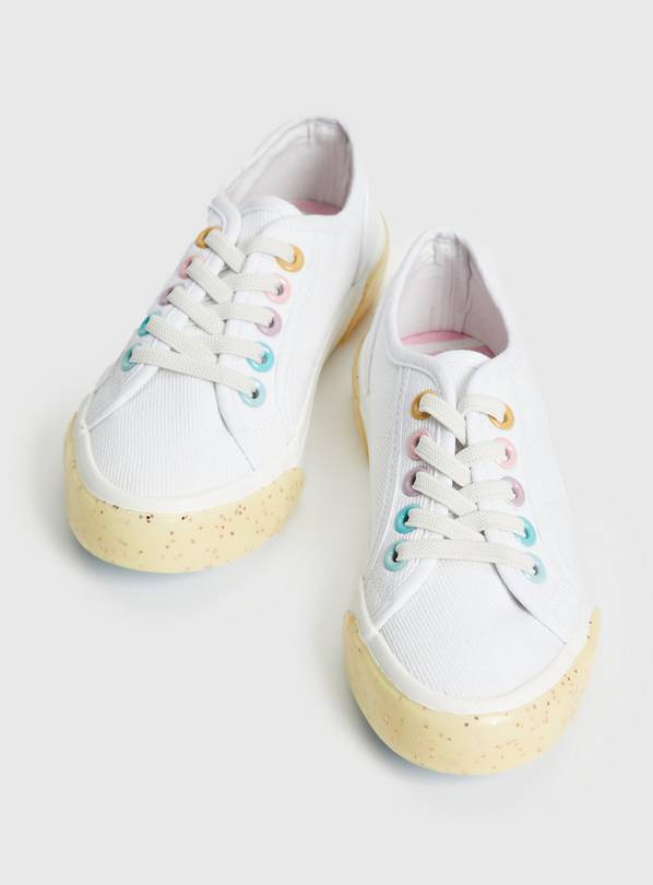 Sneakers with rainbow on sale soles