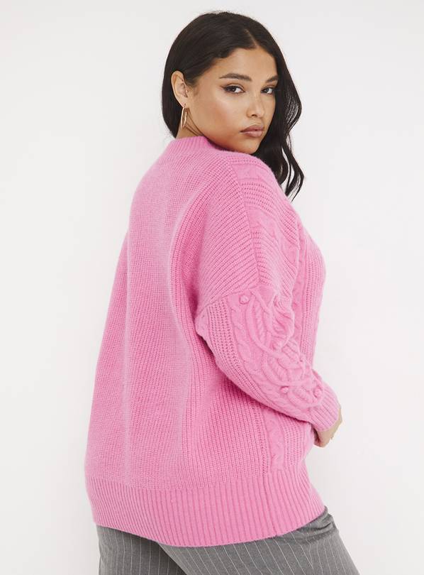 Buy SIMPLY BE Dolman Sleeve Cable Jumper 8-10 | Jumpers | Tu