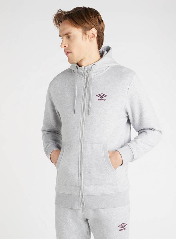 Umbro on sale grey hoodie