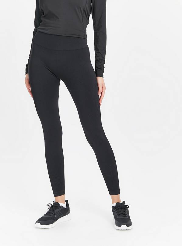 Active Seamless Black Leggings M