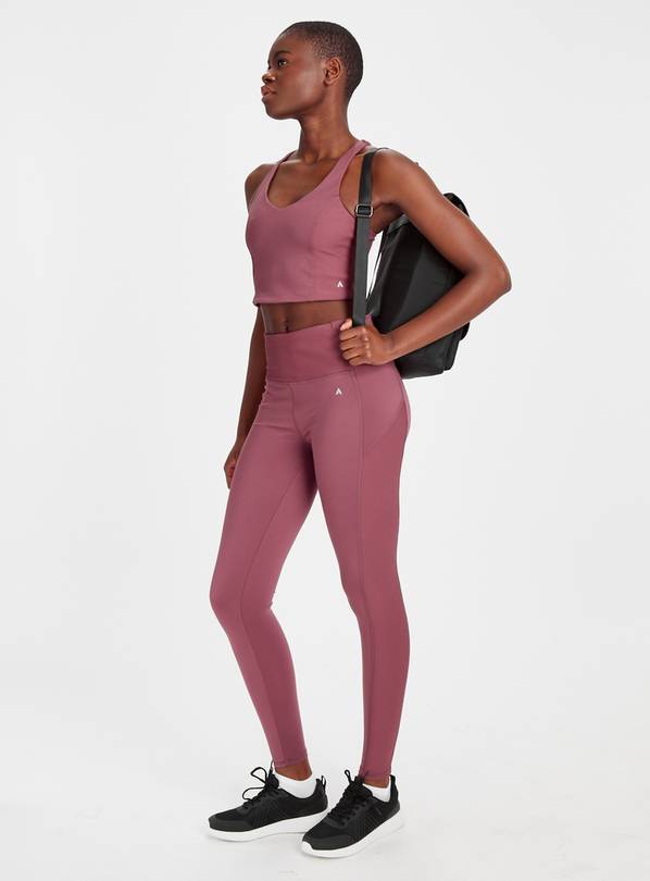 Buy Active Plum Coord Performance Leggings XL, Sports leggings