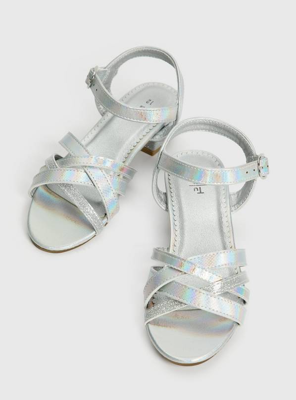 Infant 2024 silver sandals