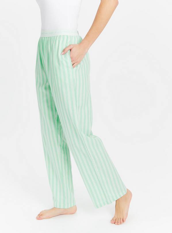 Green Stripe Pyjama Bottoms 16