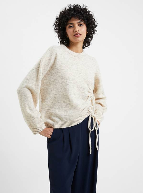 French connection outlet cream jumper