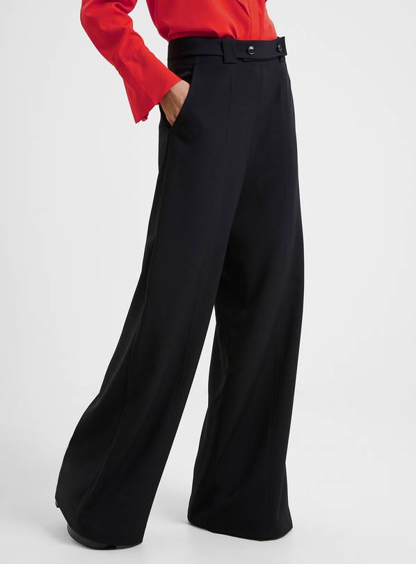 Buy FRENCH CONNECTION Echo Crepe Full Length Trouser 10, Trousers