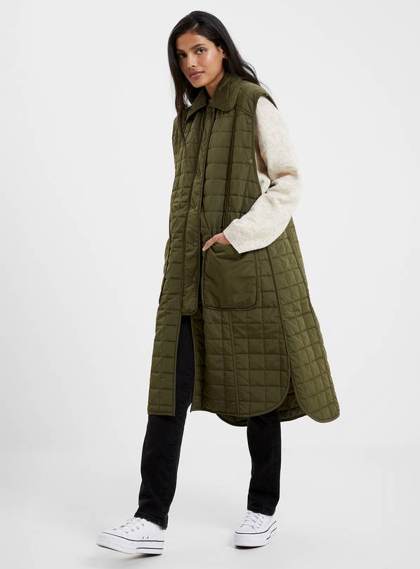 Buy FRENCH CONNECTION Aris Quilted Coat M/L | Jackets | Tu