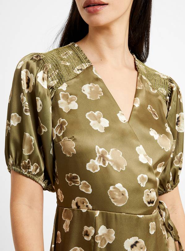 FRENCH CONNECTION Bronwyn Aleeya Satin Dress 10