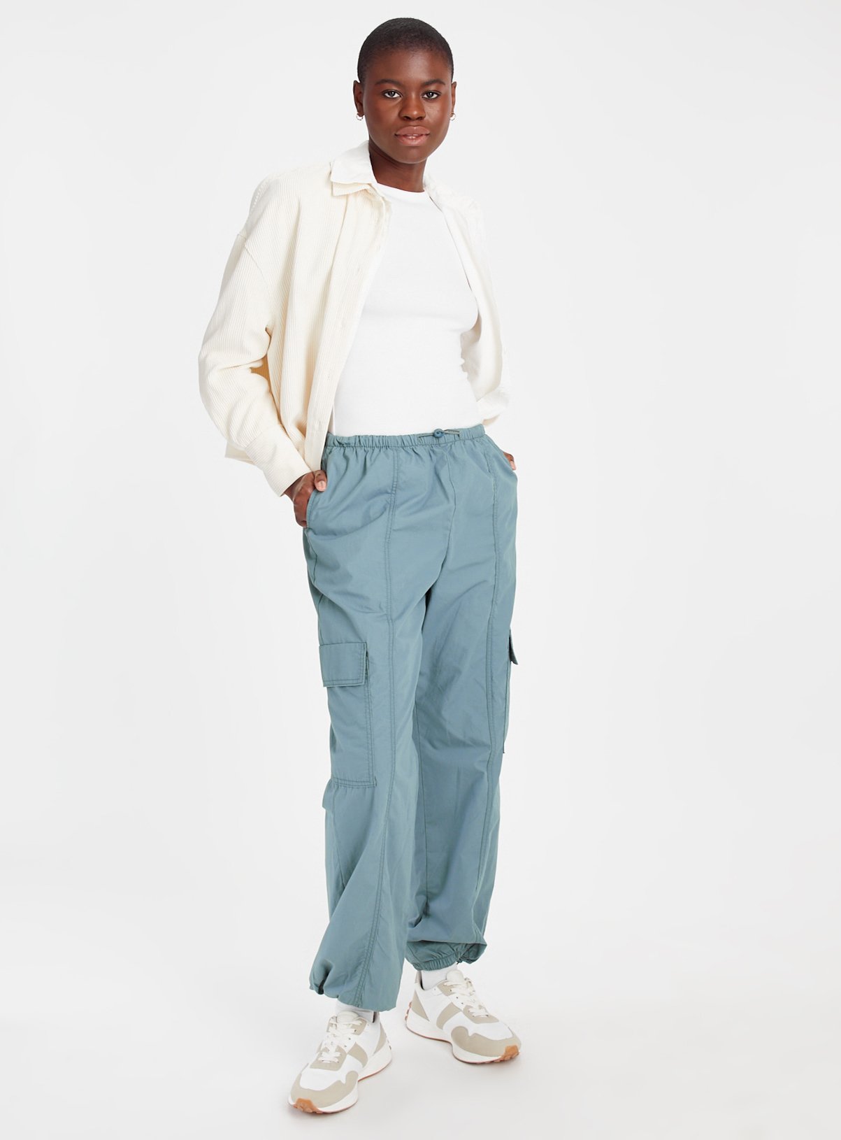 Blue Parachute Trousers 20 - Image 2 thumbnail