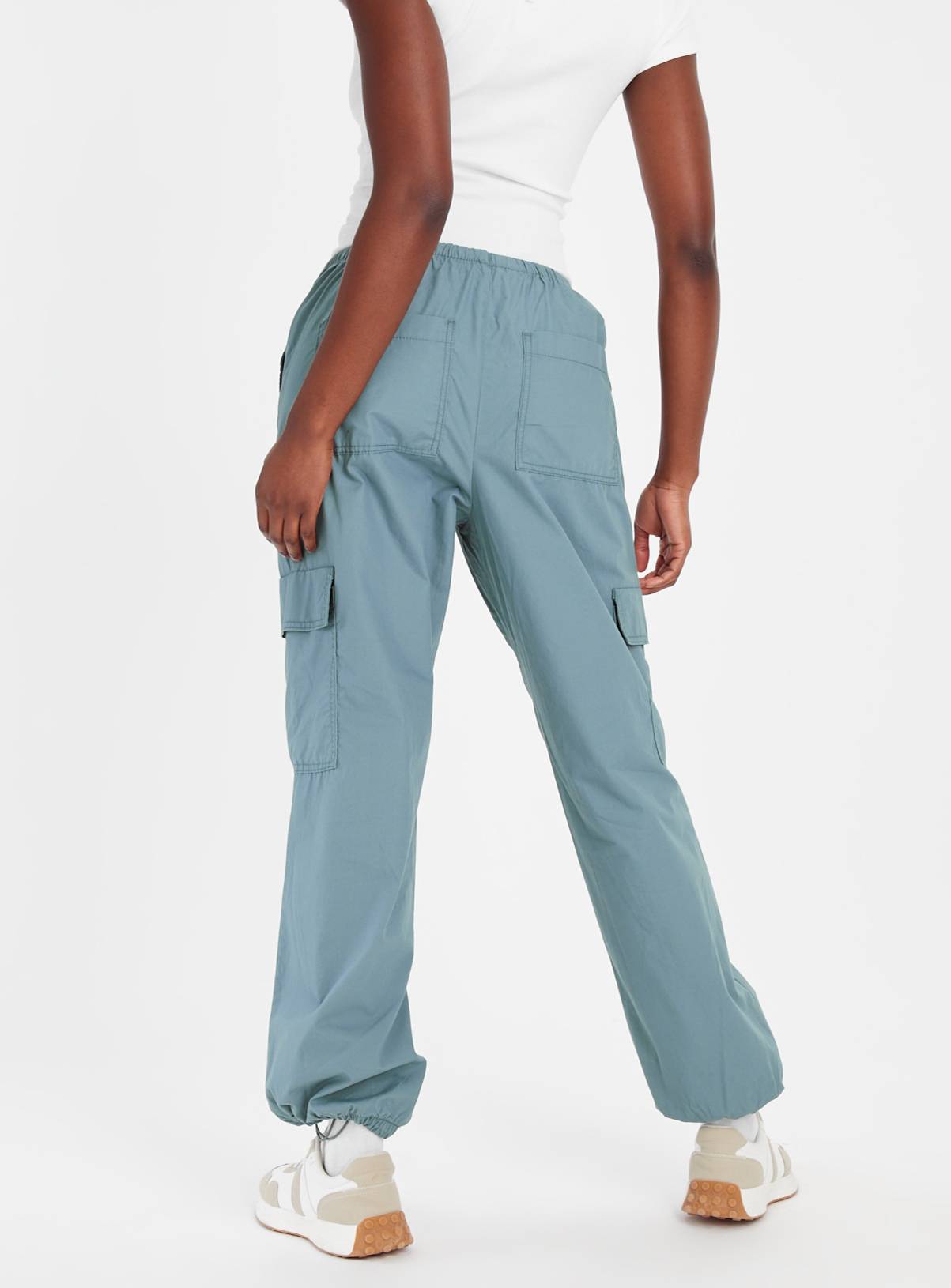 Blue Parachute Trousers 20 - Image 4
