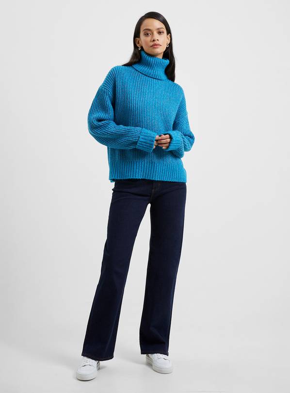 FRENCH CONNECTION Jayla High Roll Neck Jumper S