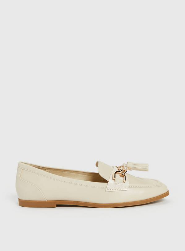 Cream Snaffle Loafers 3