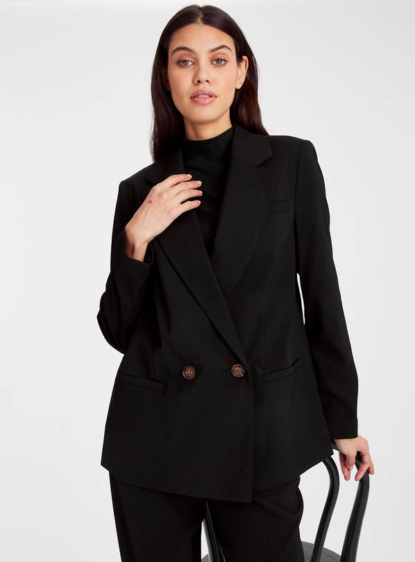 Black Relaxed Coord Blazer 20