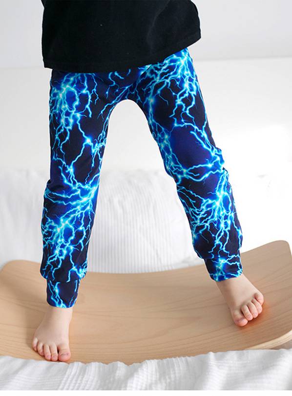 Blue store lightning trousers