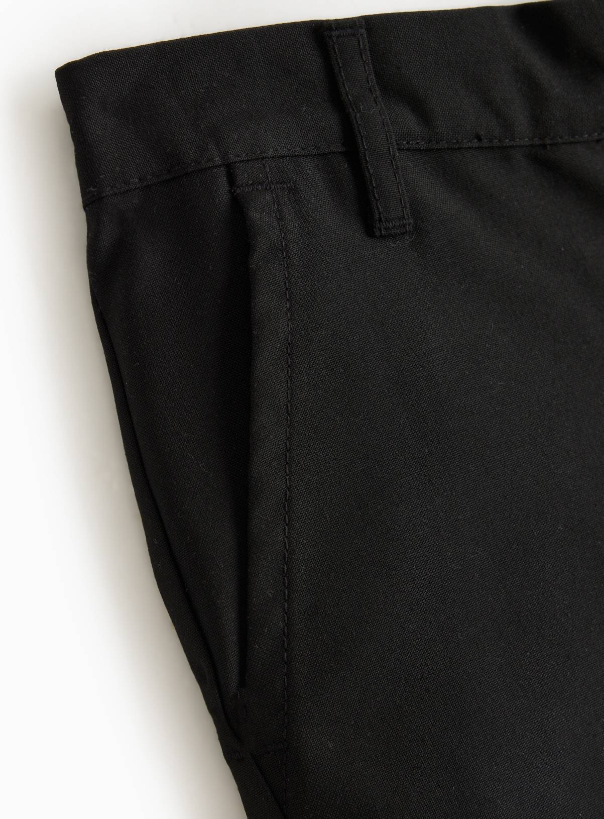Black Polyester Classic School Shorts 2 Pack 3 years - Image 6