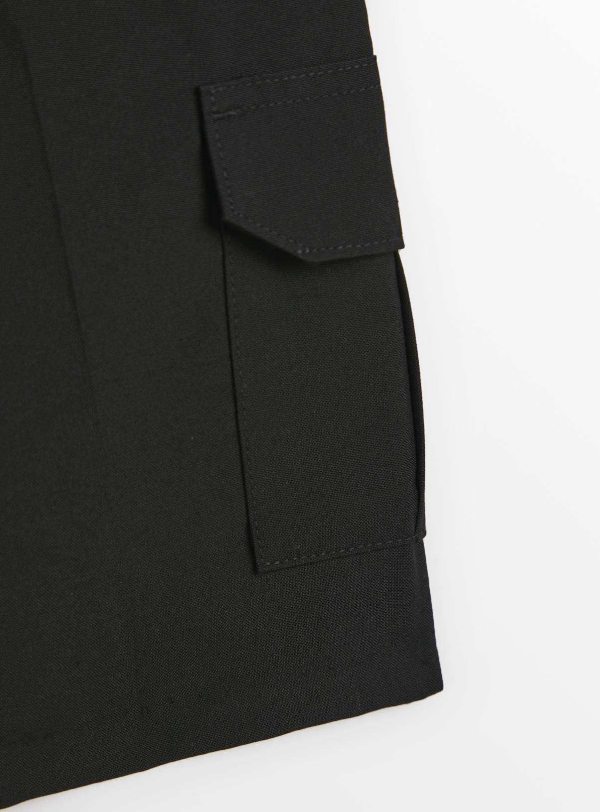 Black Cargo Shorts 2 Pack 11 years - Image 2