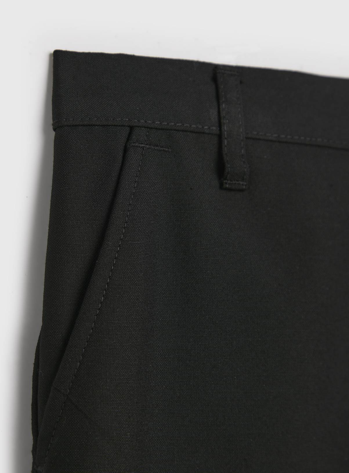 Black Polyester Classic School Shorts 2 Pack 7 years - Image 2