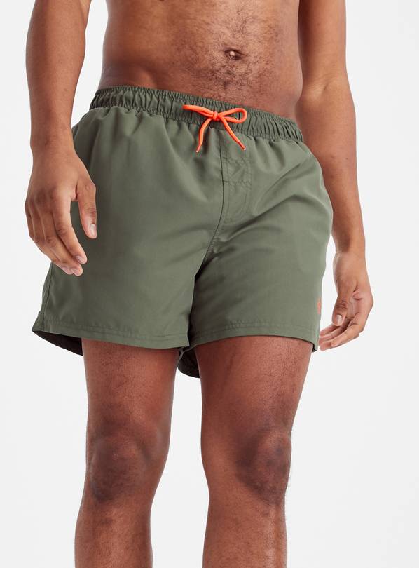 Khaki Swim Shorts M