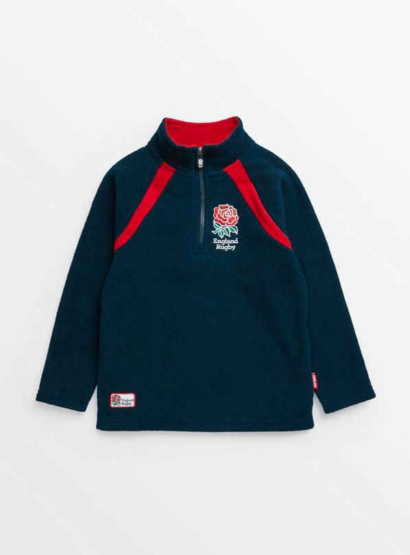 England Rugby Navy Fleece Jacket 5 years
