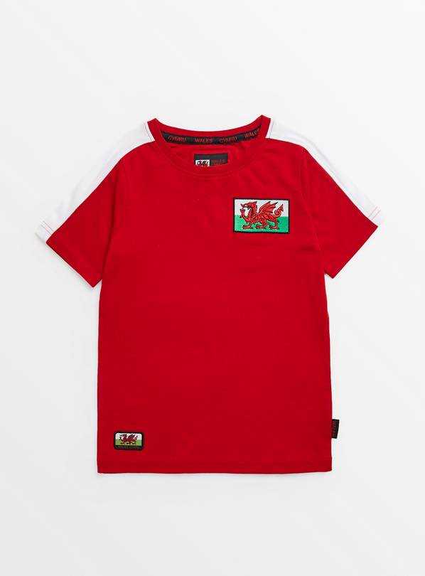 Wales Rugby Red T-Shirt 7 years