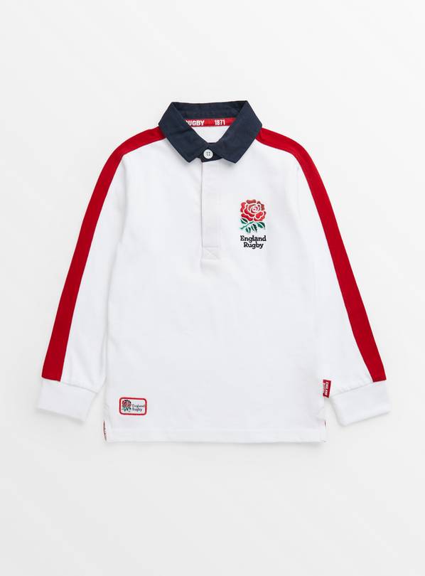 England White Rugby Shirt 11 years