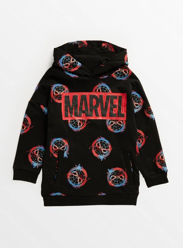 SPIDER-MAN MARVEL AVENGERS Pull-Over Sweatshirt Hoodie Boys Sizes