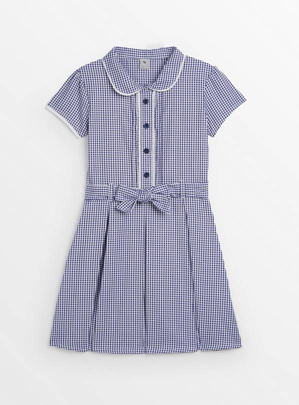 Navy Gingham Dress With Ease Classic School Dress 5 years