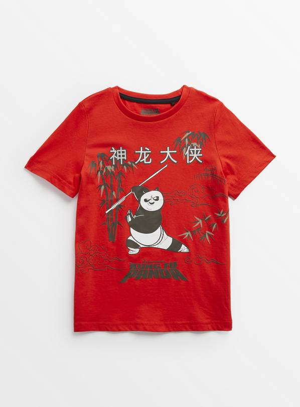 Kung Fu Panda Red T-Shirt 6 years
