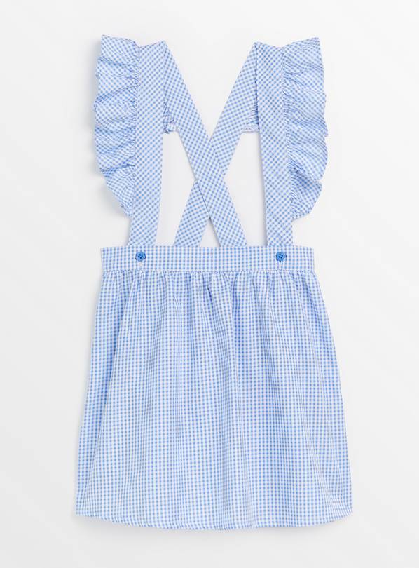 Light blue outlet overall dress