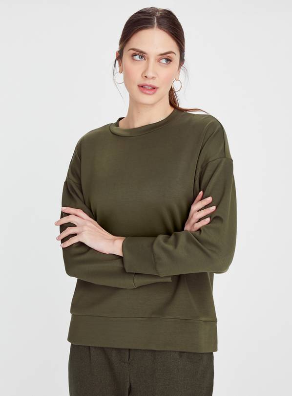 Khaki sweatshirt discount